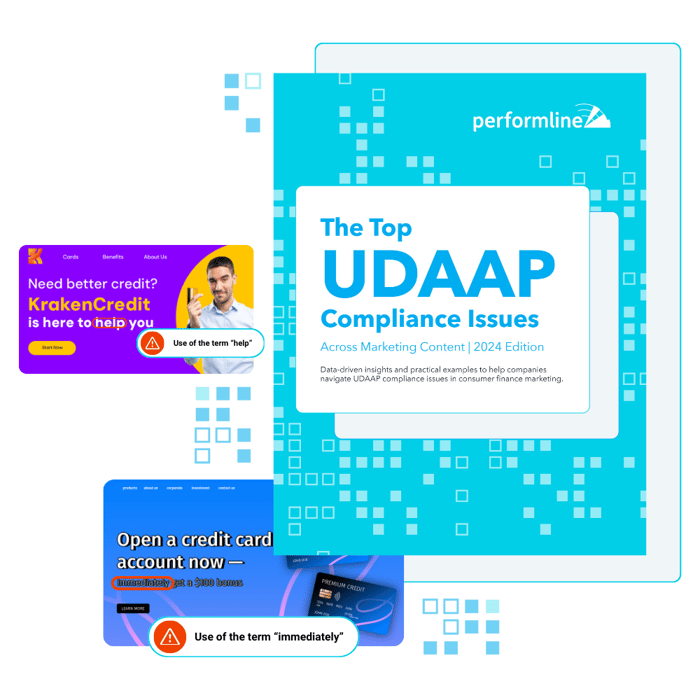 Report Top UDAAP Compliance Issues Across Marketing Content